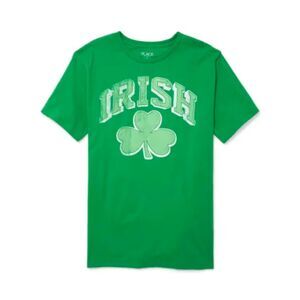 NWT Children’s Place Unisex Adult Matching Family St. Patrick's Day Shirt Medium